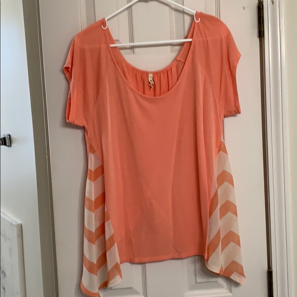 Top with butterfly open back